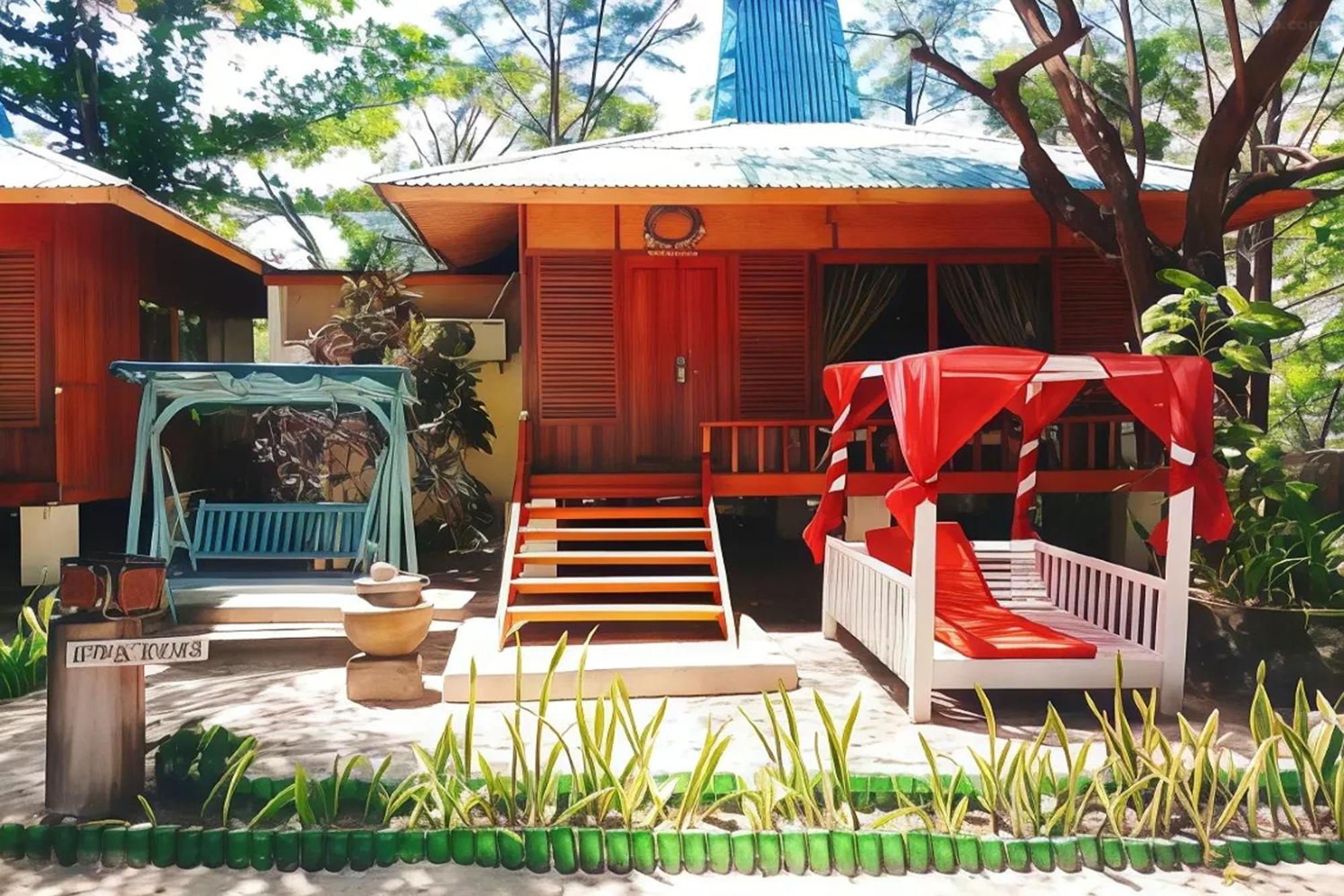 Cemara Beachfront Suite Mondu Extérieur photo